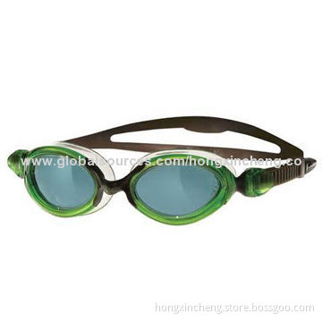 Anti-fog Silicone Swimming Goggles, Customized Sizes Welcomed